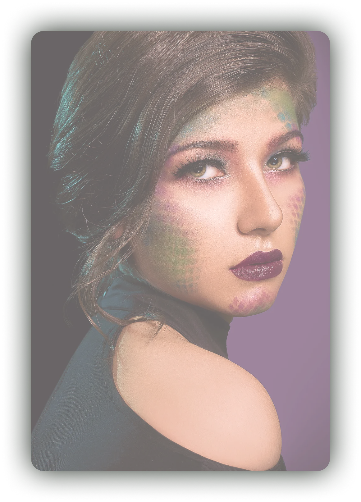 Creative makeup example
